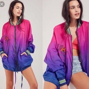 Urban Outfitters ombré bomber windbreaker